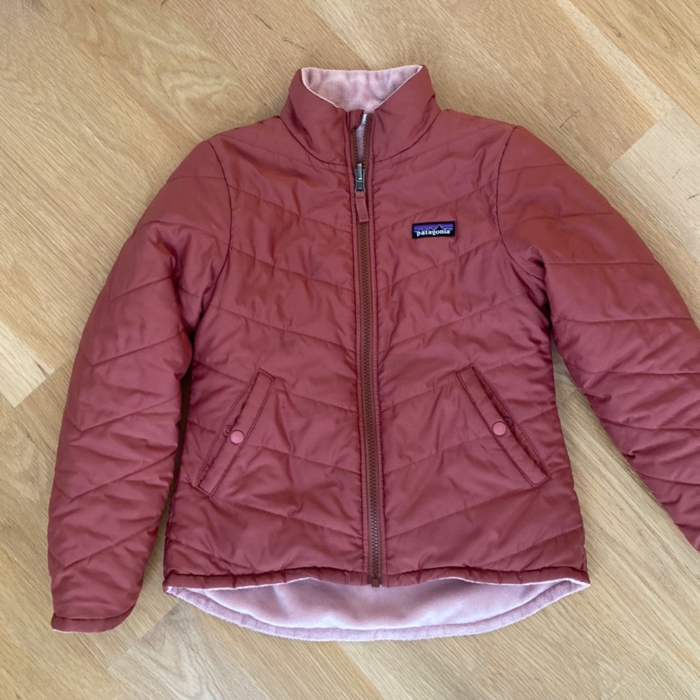 Girls reversible Patagonia coat